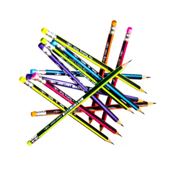 مداد مشکی ای اف اسکول مکس مدل 3001 – 2 بسته 12 عددی