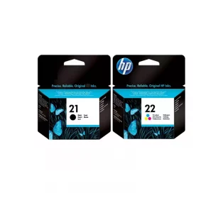 HP 21-22 Inkjet Cartridge Black and Color