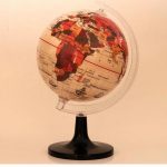 Classic geographic globe