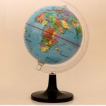 Classic geographic globe