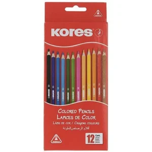 مداد رنگی کلورد 12 رنگ مثلثی کورس کد 93312