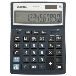ماشین حساب رومیزی 12 رقمی مدل AT-2239 آتیما ATIMA