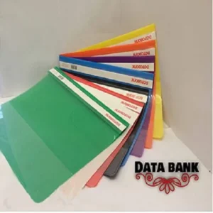 پوشه طلقی گیره دار data bank