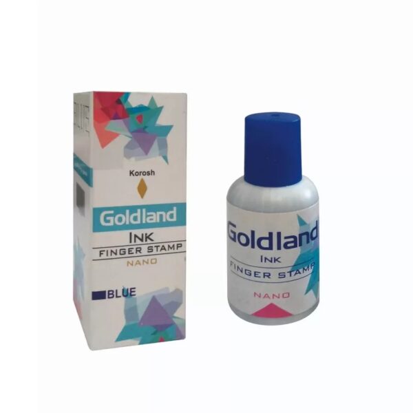 جوهر استامپ نانو 10ML کوروش مدل Goldland