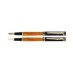 Pierre Cardin Neptun Ballpoin Pen and Rollerball Pen and Fountain Pen Set