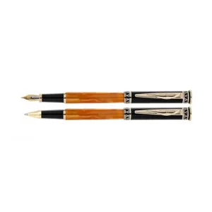 Pierre Cardin Neptun Ballpoin Pen and Rollerball Pen and Fountain Pen Set