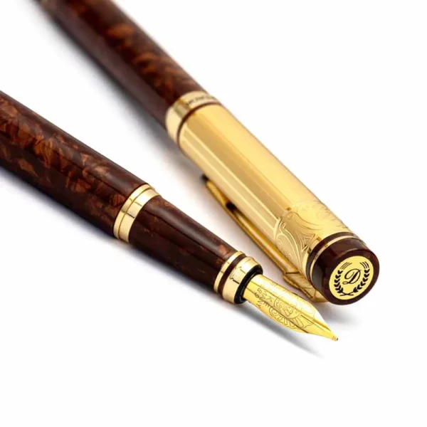 Diplomat IPLOMAT EMPEROR self-writing and self-writing set, semi-golden brown