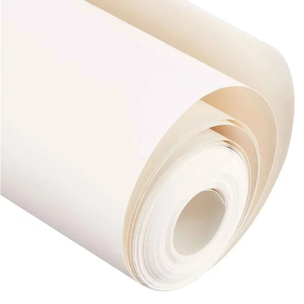 White sewing pattern paper, roll 45 meters, width 106 cm