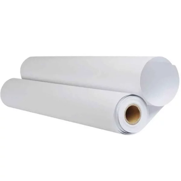 White sewing pattern paper, roll 45 meters, width 120 cm