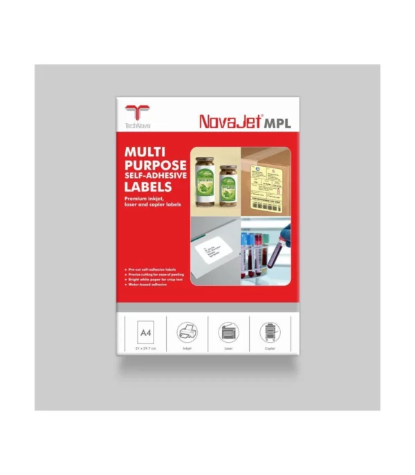 Matte label 21 parts A4 - Navajet