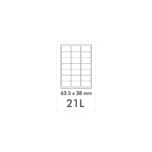 لیبل مات 21 قسمتی A4 - نواجت